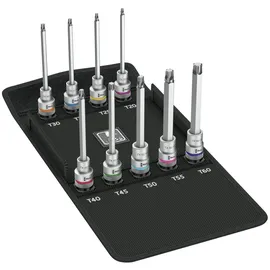 WERA Zyklop Steckschlüssel-Bit-Einsatz-Set 1/2' 9-tlg.