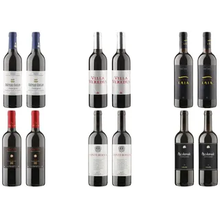 Probierpaket «Rotwein in kleinen Flaschen» Die beliebtesten Delinat-Rotweine in Halbliter-Flaschen, Bio Probierpakete