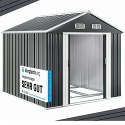 GARDEBRUK® XXXL Gerätehaus mit Fundament Kantenschutz