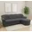 DOMO collection Eckcouch Polyester 3-Sitzer Grau