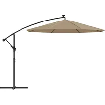 vidaXL Ø 300 cm Taupe