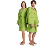 Arena Herren Mantel Compact Microfiber Robe Artic Lime-white L