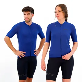 Santini SMS Santini Sensation Kurzarm-radtrikot - Navy - M