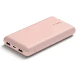 Belkin BOOST CHARGE Powerbank, 20.000mAh, 15W Power Delivery, rosa