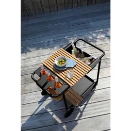 Zebra Technologies Garten-Servierwagen 90,5 x 51,5 x 68 cm Graphit