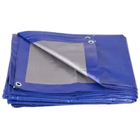 Proregal Profi-Abdeckplane 140 g/m2, 8x12m, Blau - Blau