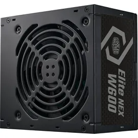 Cooler Master Elite NEX 600W 230V (600 W), PC Netzteil, Schwarz