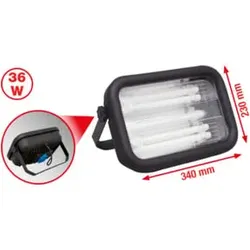 KS Tools Profi-Kaltlicht-Arbeitslampe 36 Watt, 230x340mm