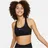 Nike Dri-FIT Swoosh Sport-BH Mädchen 010 black/white S 128-137 cm