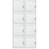 Proregal Cubic Schließfachwürfel 35x35x35cm Grau