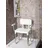 Bischof Dusch- und Badhocker Splash Comfort Xtra höhenverstellbar weiß