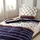 Traumschlaf Mako-Satin Sterne Grau/Weiß 200 x 220 cm + 80 x 80 cm