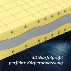 Matratzen Perfekt Vital Premium 9-zonen Premium Kaltschaummatratze 120x200cm Härtegrad 2