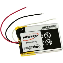 Powery Akku für Bluetooth Kopfhörer Marshall Major II, Major III