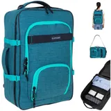 Elephant Gin FLY Travel Rucksack Grün/Türkis