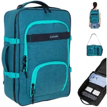 Elephant Gin FLY Travel Rucksack Grün/Türkis