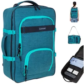 Elephant Gin FLY Travel Rucksack Grün/Türkis