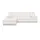 DOMO collection Ecksofa DOMO COLLECTION "TREVISO viele Bezüge, auch in Cord, L-Form, 267x178 cm", beige (creme), B:267cm H:83cm T:178cm, 95% Polyester, 5% Polyamid, Sofas, Ecksofa, wahlw. mit Bettfunktion, inkl. Zierkissen, Unser Dauertiefpreis