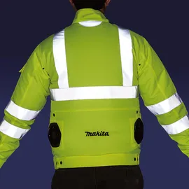 Makita Akku-Warnjacke, gelb Größe 2XL (DFJ214Z2XL)