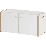 Tojo Hochstapler Regalsystem 76 x 32 x 35 cm Weiß