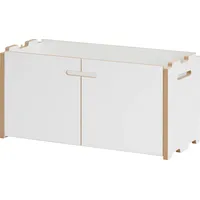 Tojo Hochstapler Regalsystem 76 x 32 x 35 cm Weiß