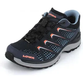 Lowa Maddox GTX Lo Damen stahlblau/lachs 39,5