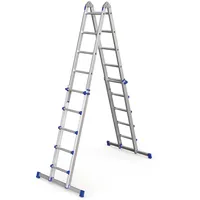 WERNER Teleskop Mehrzweckleiter 4x5 Sprossen