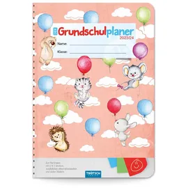 TROTSCH Trötsch Grundschulplaner Luftballons 23/24: Planer Schülerkalender Hausaufgabenheft Timer für die Grundschule
