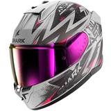 SHARK Shark, D-SKWAL 3 Blast-R Matt Grey / Purple SVK, S