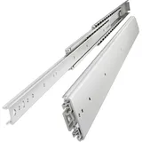 VADANIA Schubladenschienen 1500mm, 132kg Tragfähigkeit mit Kugelgelagerten Schubladenauszug, 3-teiliger Vollauszug, Seitliche Montage VA2576 1 Paar