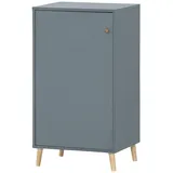 MÖBELPARTNER Serie 500 Aktenschrank 51 x 41 x 92,6 cm blau