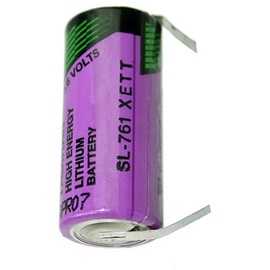 Sonnenschein, Tadiran Sonnenschein Inorganic Lithium Battery SL761/T mit Lötfahnen