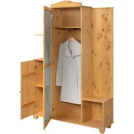 OTTO home Garderobenschrank Finca 120 x 183 x 32 cm Beige