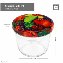 Mambocat Sturzglas 230 ml 100 St.