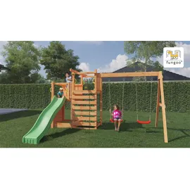 fungoo Spielturm Climbing Star 3 Teak