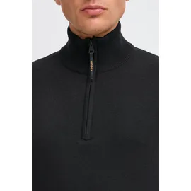 !Solid Troyer SOLID "Troyer SDAkanvis", Herren, Gr. 3XL, schwarz (true schwarz), Obermaterial: 70% Baumwolle CO recyc.. 30% Polyester Pol. recyc.., Pullover Troyer