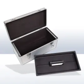 DEMA Alu-Koffer Anglerkoffer mit Werkzeugträger silber