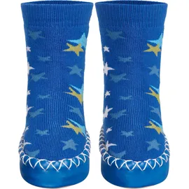 Playshoes Hüttenschuh Sterne Blau