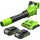 Greenworks Akku-Laubbläser 48V (2x24V) inkl. 2 x 2,0 Ah + Ladegerät