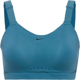Nike Damen Alpha Sport-BH blau XS/A-C