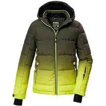 KILLTEC Skijacke »KSW 382 BYS QLTD JCKT« Wasserabweisende, winddichte Winterjacke mit regulierbarer Kapuze Killtec mittelgrau