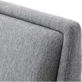 Meise Möbel Polsterbett Fairford ¦ grau ¦ Maße (cm): B: 196 H: 105 T: 224.0