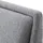Meise Möbel Polsterbett Fairford ¦ grau ¦ Maße (cm): B: 196 H: 105 T: 224.0