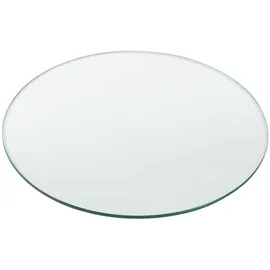 neu.haus Glasplatte Glasgow Ø70 cm 0,6 cm