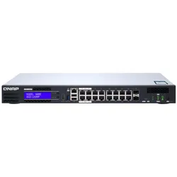 QNAP QGD-1600 Dual-System VM-Host & NAS Desktop Gigabit Managed Switch