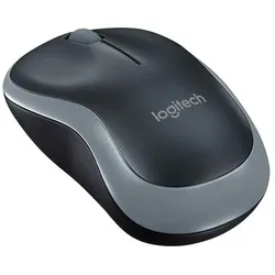 LOGITECH M185 Maus, optisch, wireless/kabellos grau/schwarz