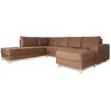 VCM ebuy24 Usofa Nordic Cognacfarben 288 x 225 cm | Gr.: onesize