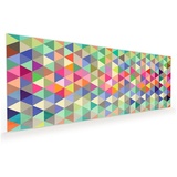 Primedeco Küchenrückwand Küchenrückwand Spritzschutz Glas mit Motiv Farbmuster 100 cm x 40 cm