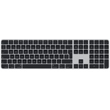 Apple Magic Keyboard mit Touch ID und Ziffernblock für Mac mit Apple Chip, schwarz/silber, NL (MMMR3N/A)