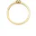 Elli DIAMONDS Ring Solitär Verlobung Diamant (0.045 ct.) 585 Gelbgold
